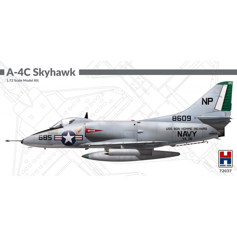 Maquette Douglas A-4C Skyhawk (ex Fujimi)