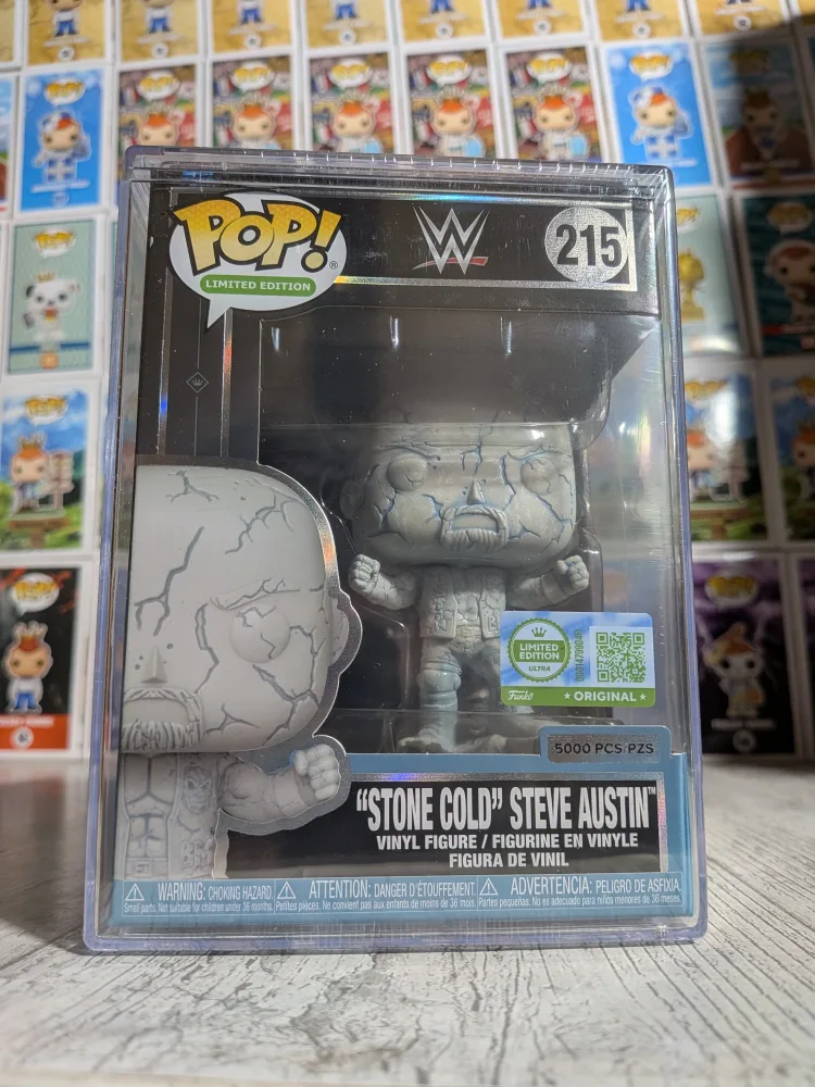 Funko Pop! – WWE #215 – "Stone Cold" Steve Austin (5000PCS/PZS)