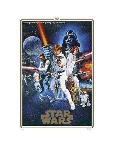 Star Wars Classic 40 Aniversario One Sheet B – Poster