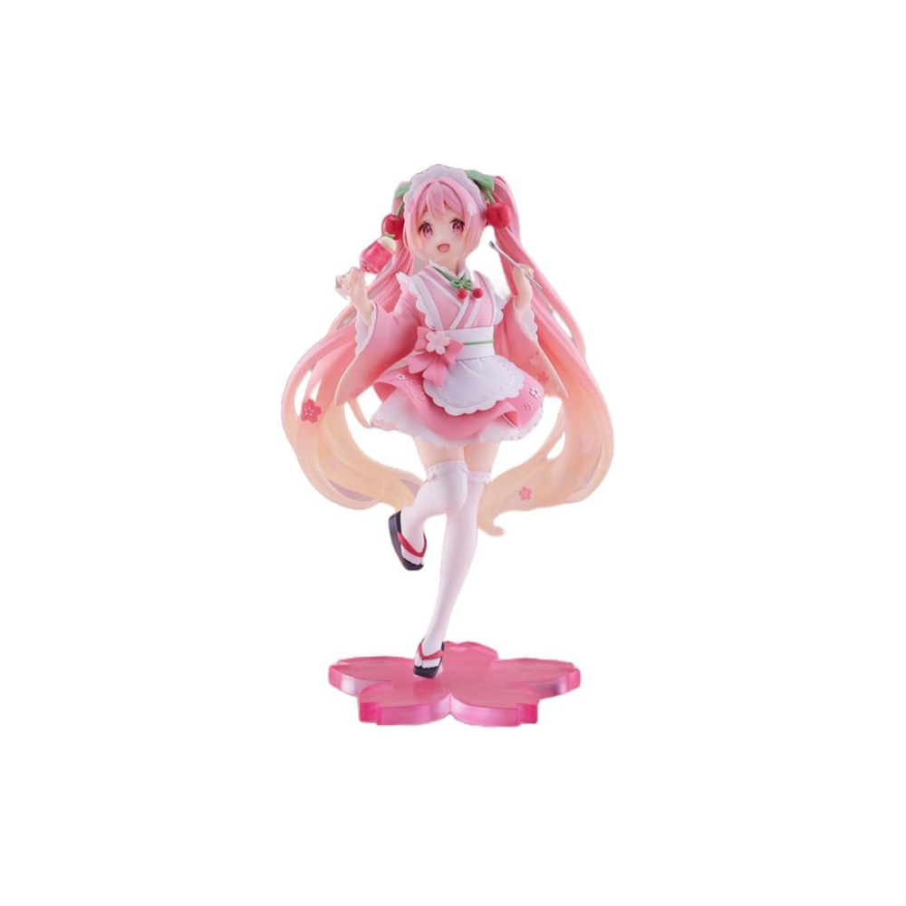 Hatsune Miku Coreful Figurine Sakura Wafuu Kissa Ver.
