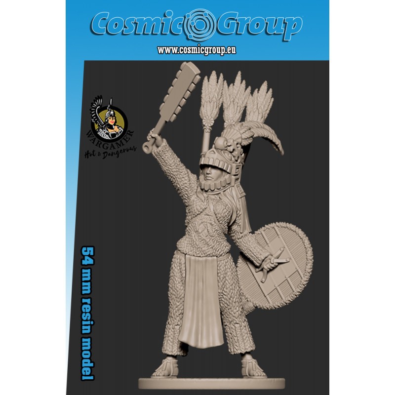 Miniature 54 mm ATOTOZTLI THE AZTEC WARRIOR