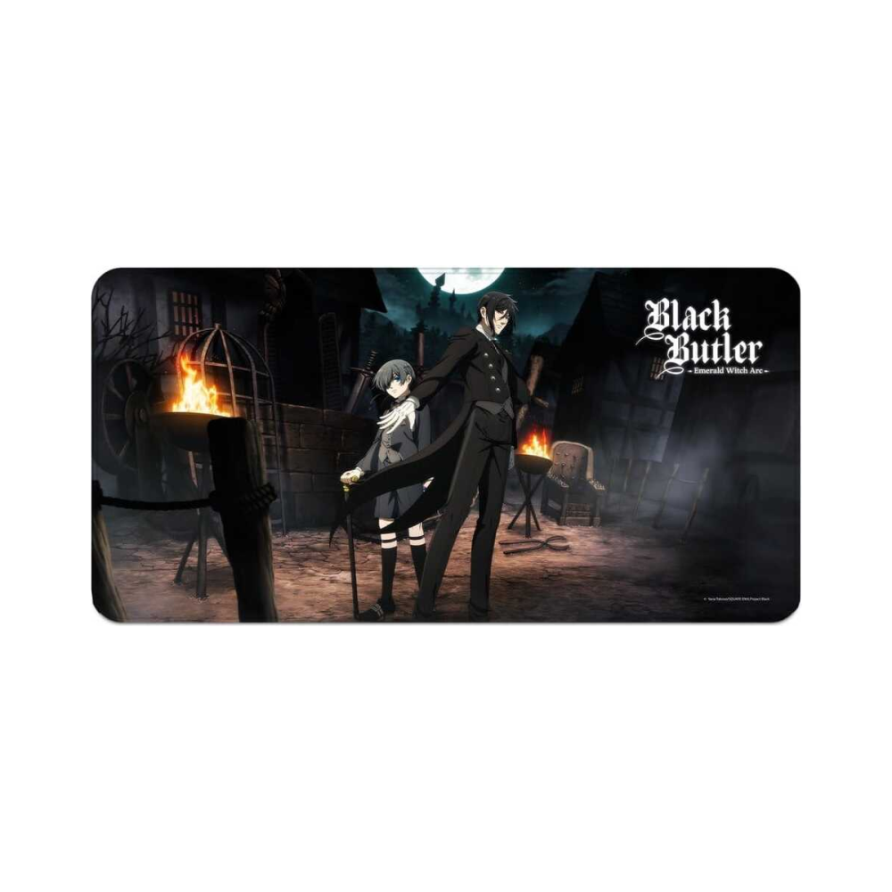 Black Butler: Emerald Witch Arc XXL Tapis de Souris Sebastian & Ciel 80 x 40 cm