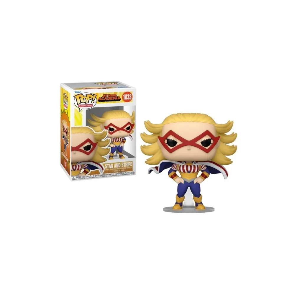 Figurine Pop MY HERO ACADEMIA - POP Animation N° 1833 - Star and Stripe 9 cm