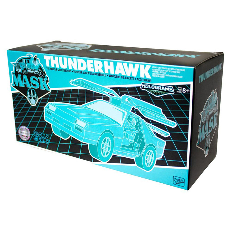 M.A.S.K. / MASK Thunderhawk & Matt Trakker Hologram Variant The Loyal Subjects – Figurine