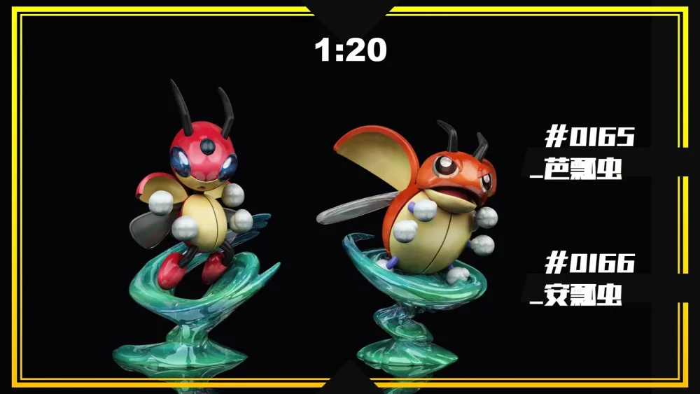 [PREORDER] 1/20 Scale World Figure [SXG] – Ledyba & Ledian