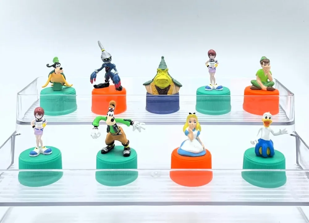 Kingdom Hearts – Bouteille – Lot de 9 Bouchons de