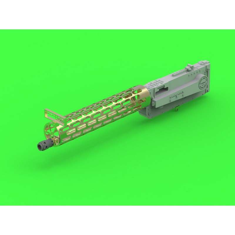 Mitrailleuse allemande WW I Spandau LMG 08 (1pc) - avec chemise de refroidissement ver.2
