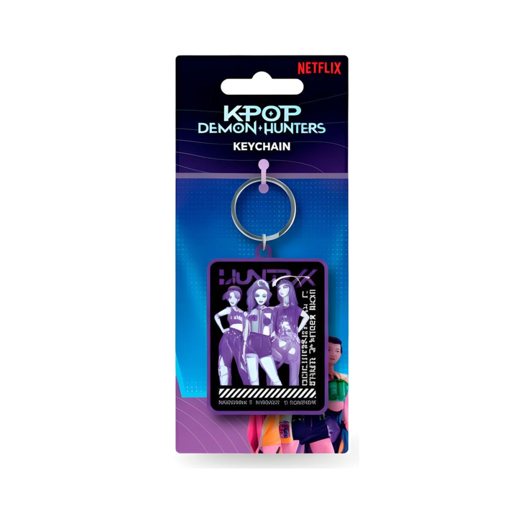 KPop Demon Hunters porte-clés PVC Huntrix Group