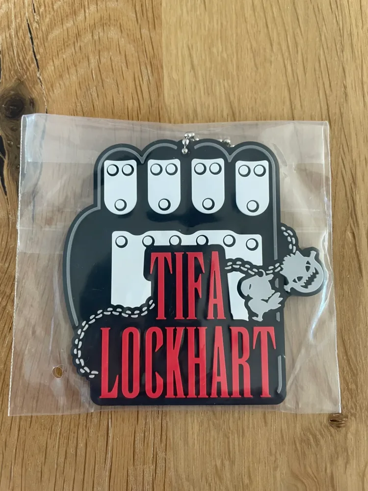 Porte-clés – Final Fantasy – Caoutchouc Tifa Lockhart