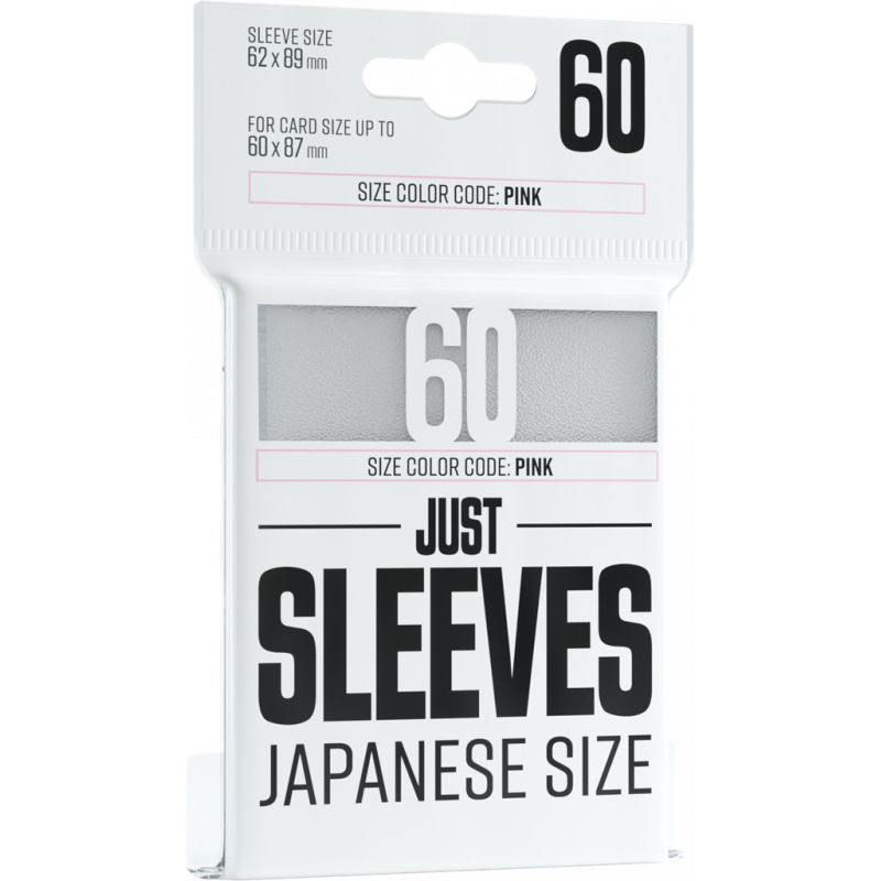 GG : 60 Just Sleeves - Japanese Size White