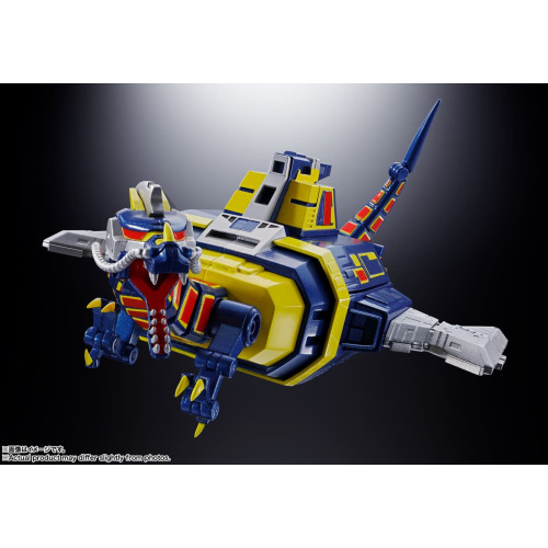 Space Sheriff Gavan (X-Or) Soul of Chogokin GX-106 Denshi Seijyu Dol & Guillan Enba (Dolgiran & Morox) 27 cm - Bandai