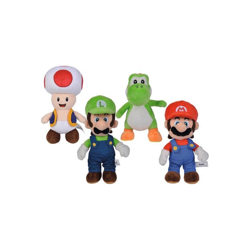 Super Mario assortiment peluches All Stars 20 cm (12)