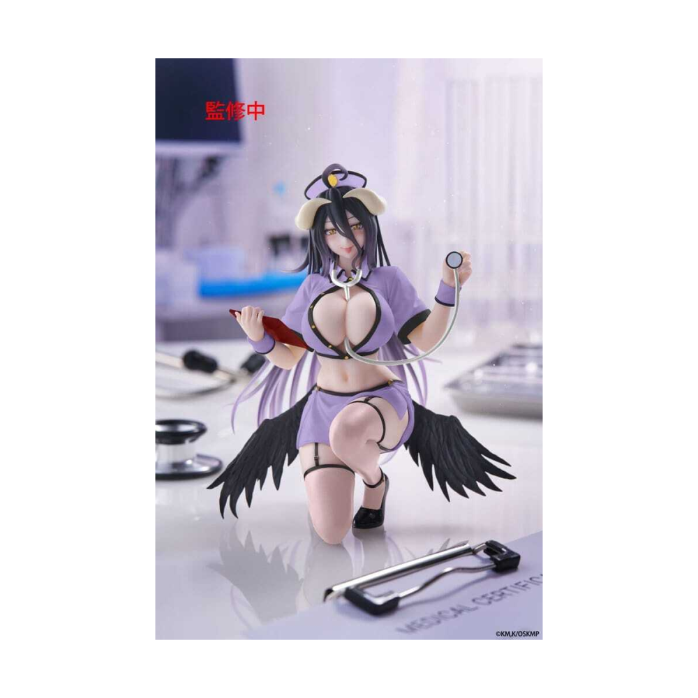 Overlord figurine PVC Desktop Cute Albedo (Nurse Ver.) Renewal 13 cm