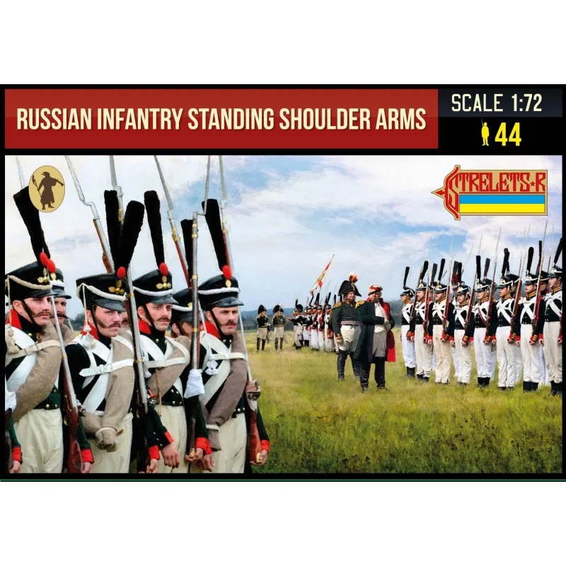 Figurines Armes d'épaule debout d'infanterie russe