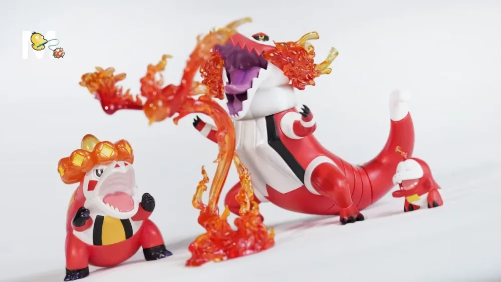 [IN STOCK] 1/20 Scale World Figure [MOYU] – Fuecoco & Crocalor & Skeledirge