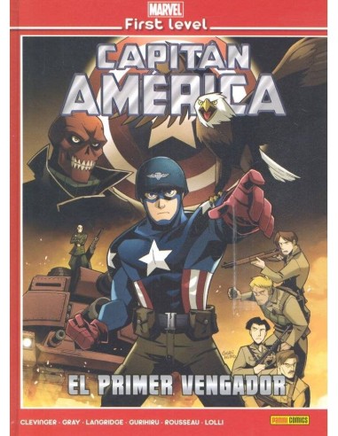 MARVEL First Level 07. Capitan America: el Primer Vengador – Comic