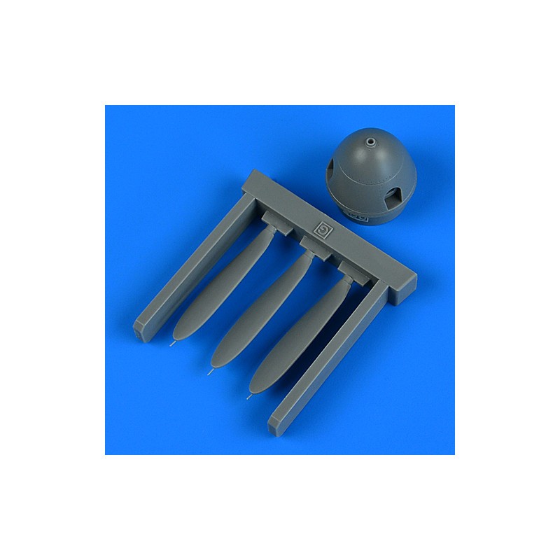 Accessoire Hélice Messerschmitt Bf-109G (conçue pour être utilisée avec les kits Eduard)