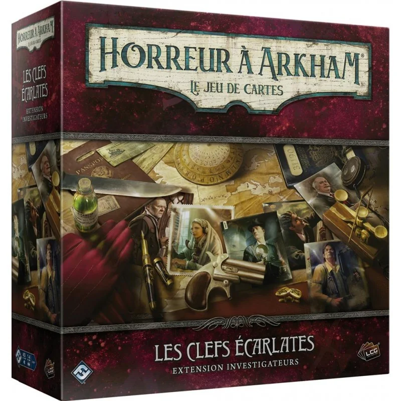 Arkham JCE : Les Clefs Écarlates (Investigateurs)