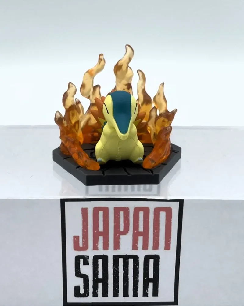 Pokemon – Fire & Grass Diorama Héricendre Cyndaquil