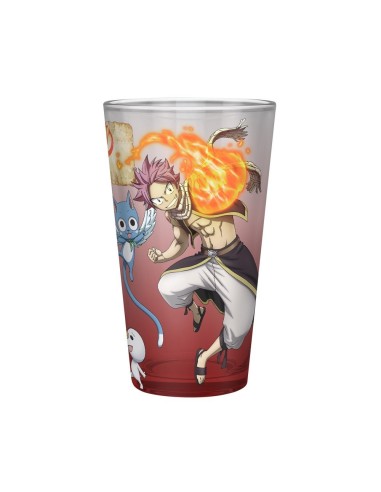 Vaso Grande 400ml Natsu Lucy Happy & Plue S7 Fairy Tail – Manga