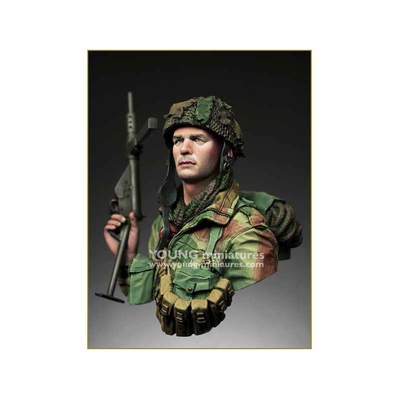 Figurine édition spéciale seconde guerre mondiale para britannique - diable rouge