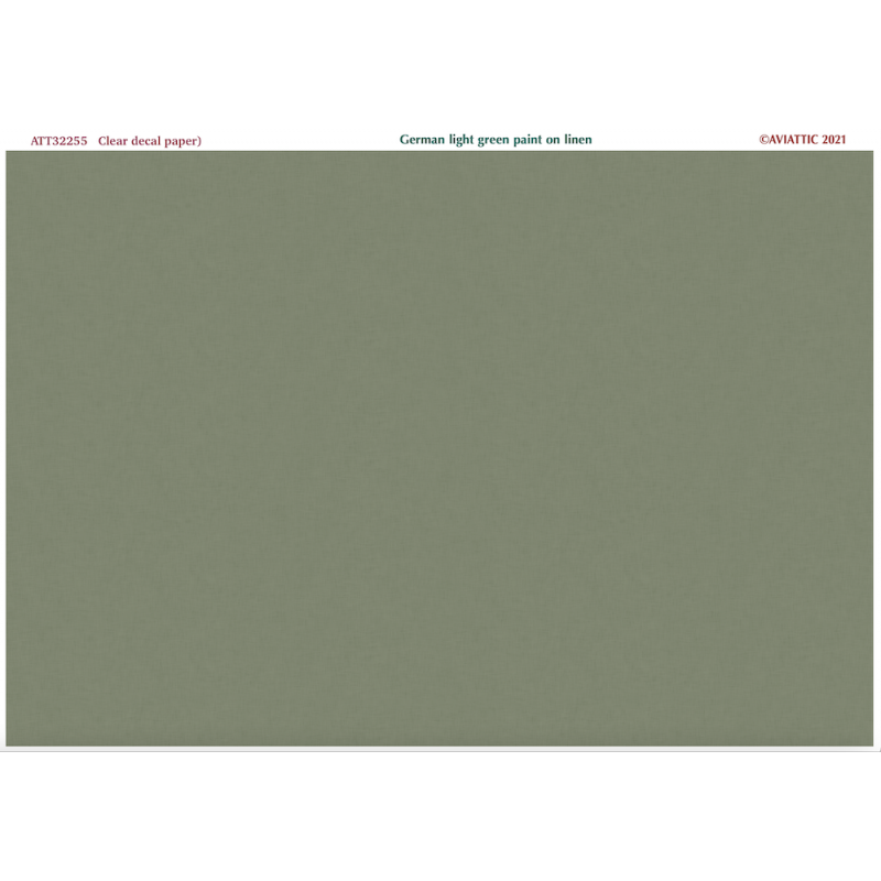 Décal Vert moyen (papier autocollant transparent)