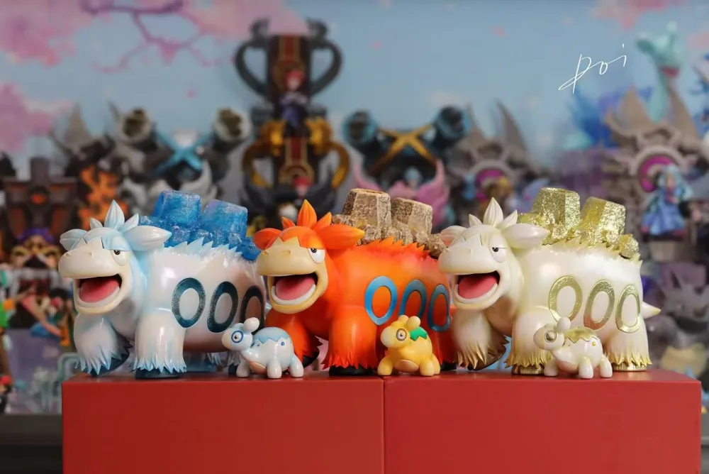 [PREORDER] 1/20 Scale World Figure [DRAGON VALLEY] – Numel & Camerupt