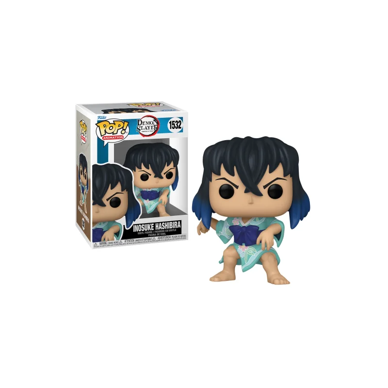 Figurine Pop DEMON SLAYER - POP Animation N° 1532 - Inosuke (Kimono)