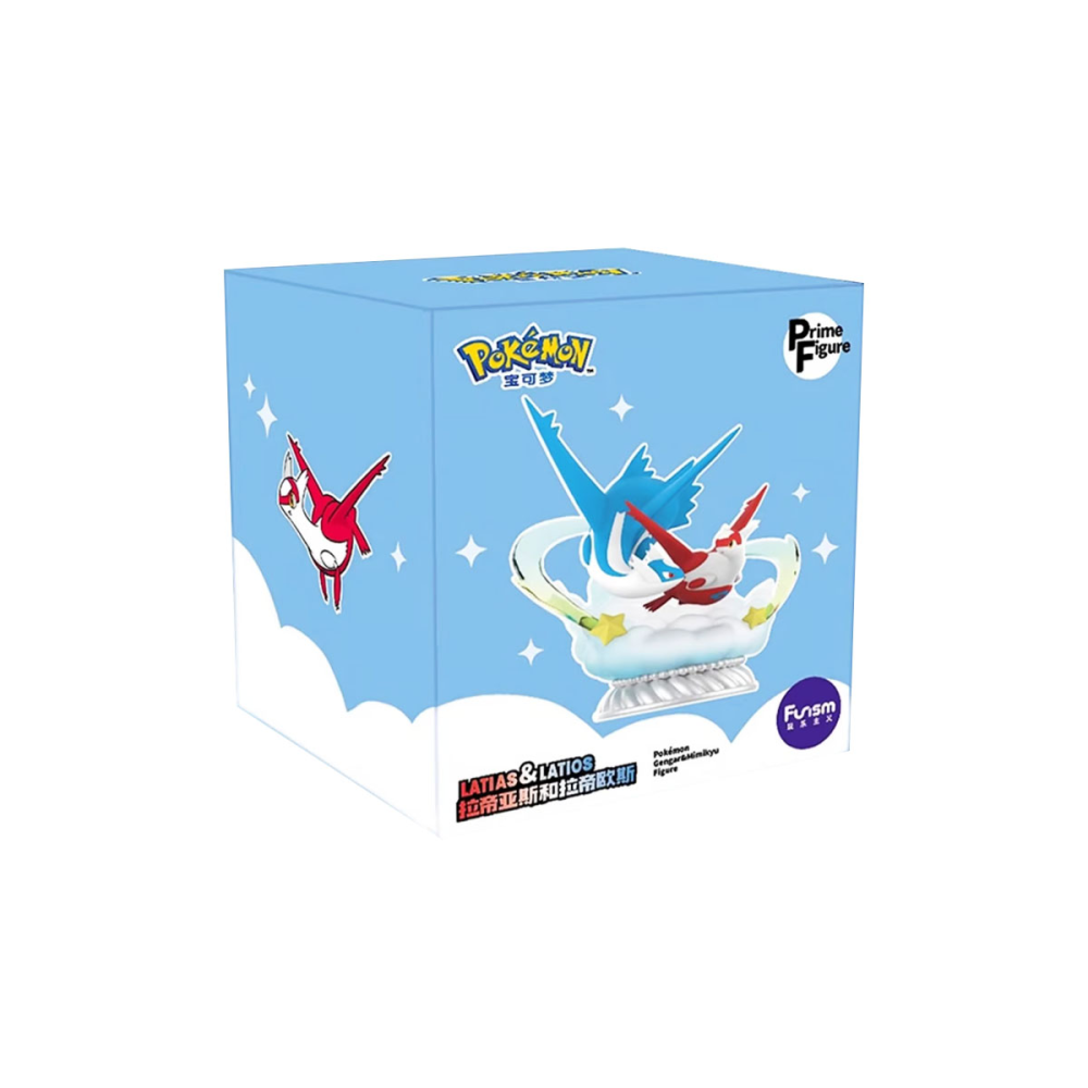 Figurine Pokemon - Funism Prime Figure Diorama Latias & Latios 20cm