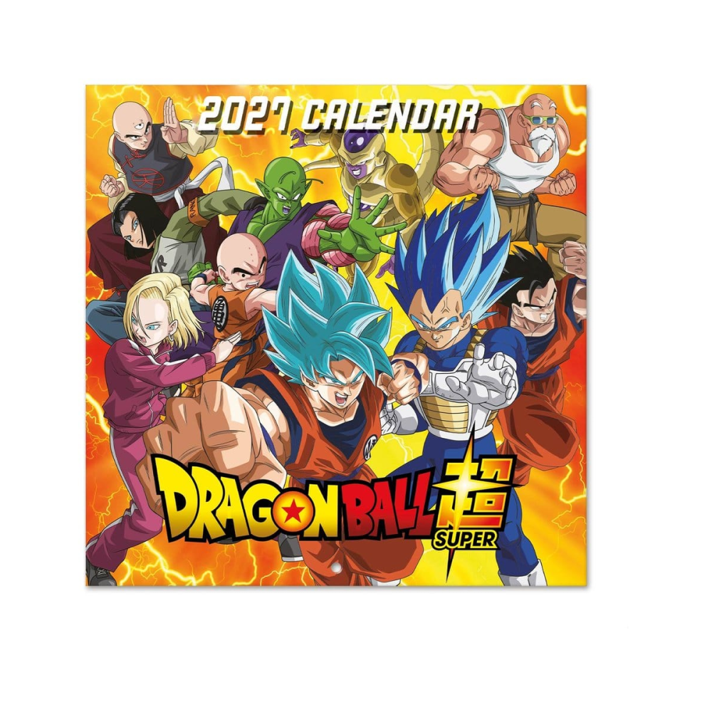 Dragon Ball calendrier mural 2027 30 x 30 cm