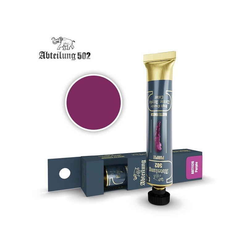 Peinture Acryliques dense - violet