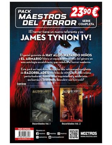 Pack Maestros del Terror James Tynion IV