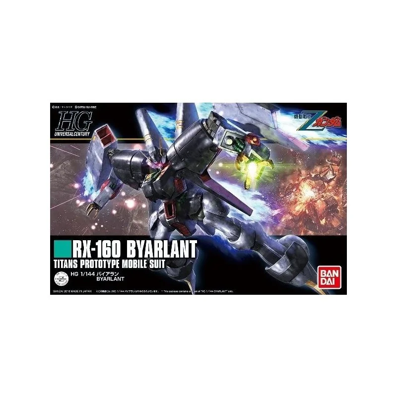 Gunpla GUNDAM - HGUC RX-160 Byarlant 1/144 - Model Kit