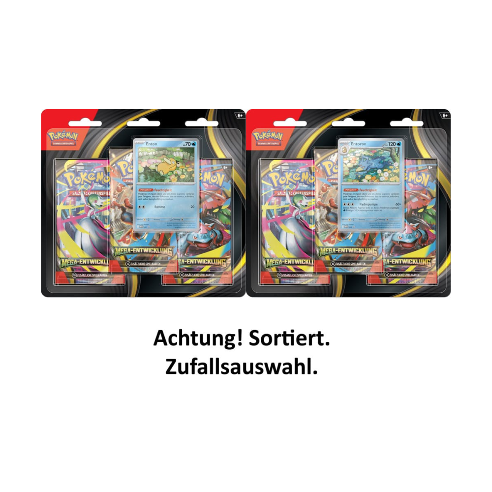 Pokémon - TCG ME01 Mega-Entwicklung pack 3 blister Blister *ALLEMAND*
