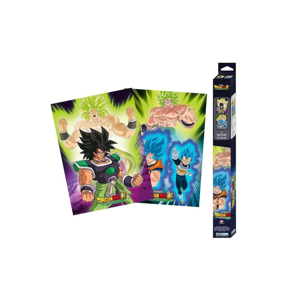 Set de 2 Poster Dragon Ball - Broly