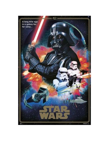 Poster – Star Wars Classic 40 Aniversario Villains