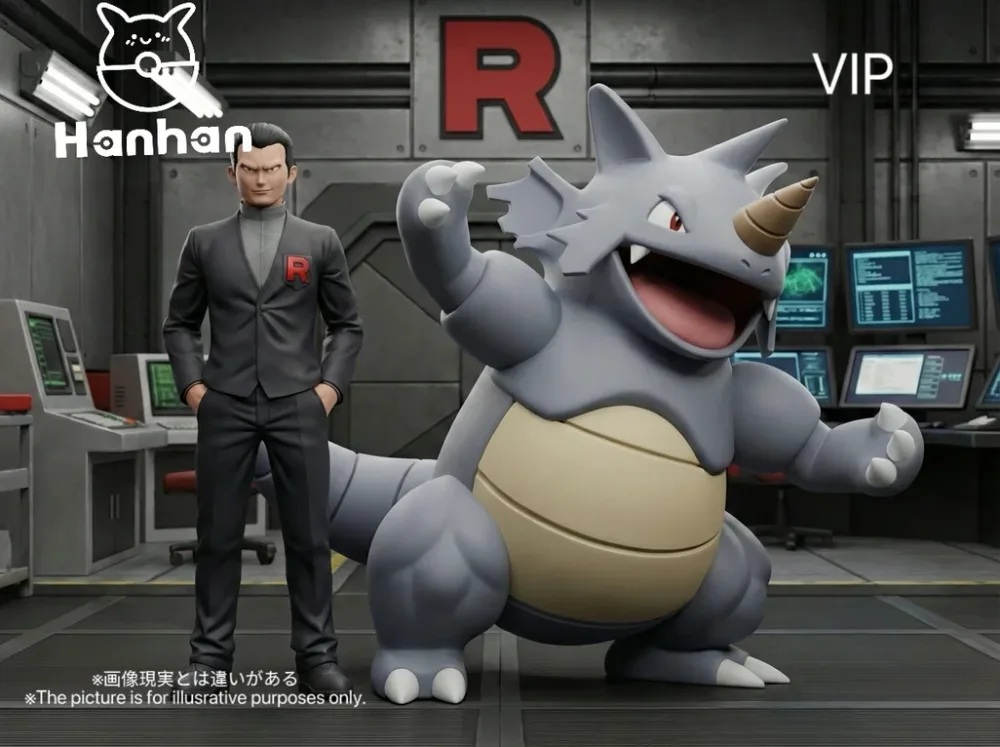 [PREORDER] 1/20 Scale World Figure [HANHAN] – Giovanni & Archer & Ariana & Proton & Petrel