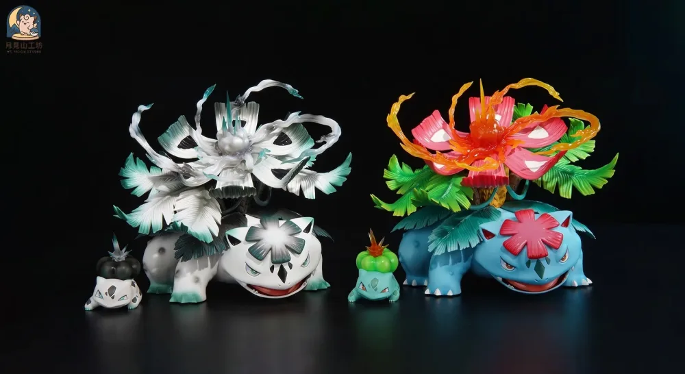 [PREORDER] 1/20 Scale World Figure [MT MOON] – Mega Venusaur & Bulbasaur