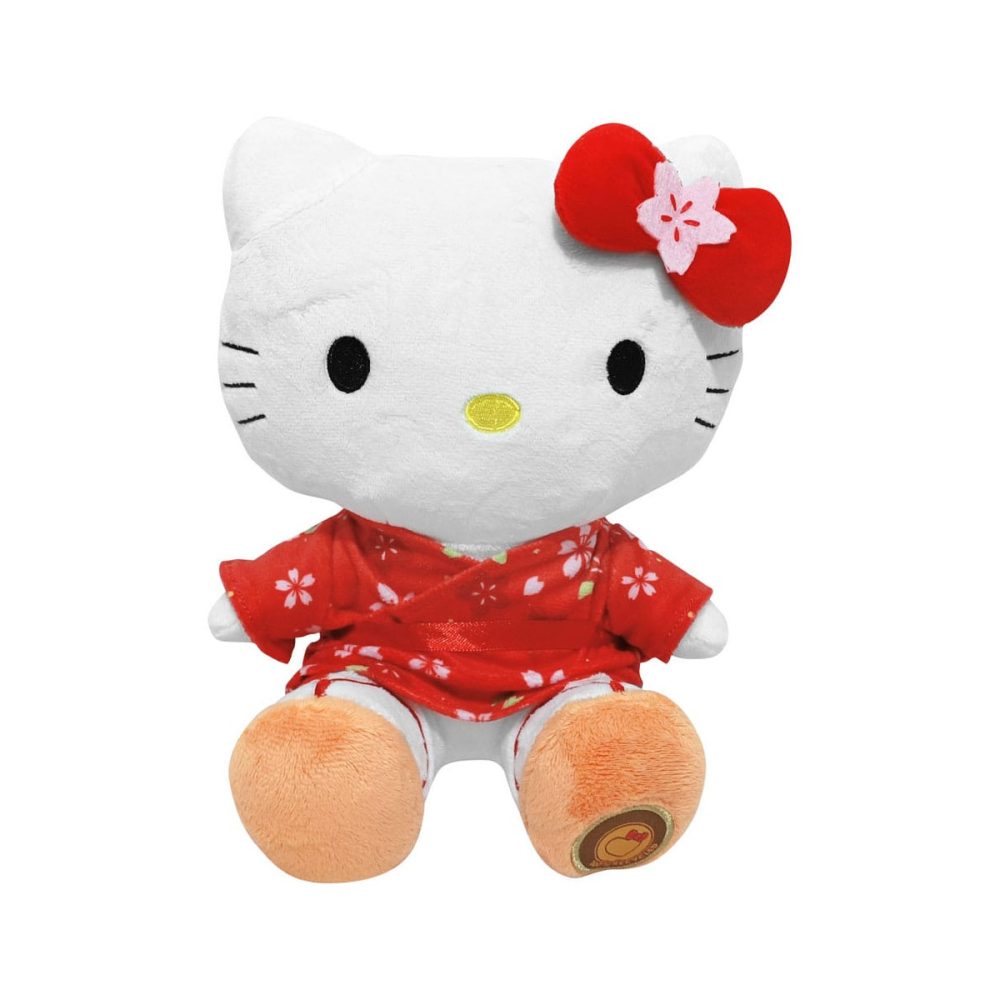 Peluche Hello Kitty Kimono Traditionnel 24 cm