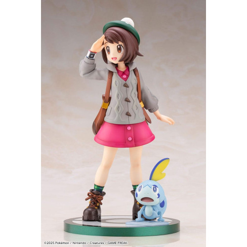 Pokémon statue PVC ARTFXJ 1/8 Gloria & Larméléon 21 cm - KOTOBUKIYA