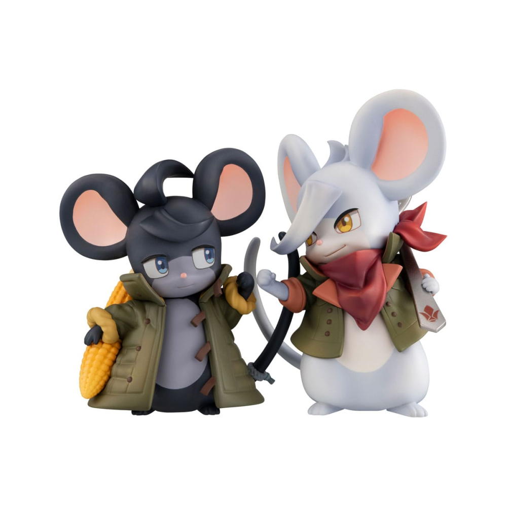 Mobile Suit Gundam Iron-Blooded Orphans pack 2 Figurine Orphanchu of Block 3 Mikatsuki & Orga 10th Anniversary 12 cm