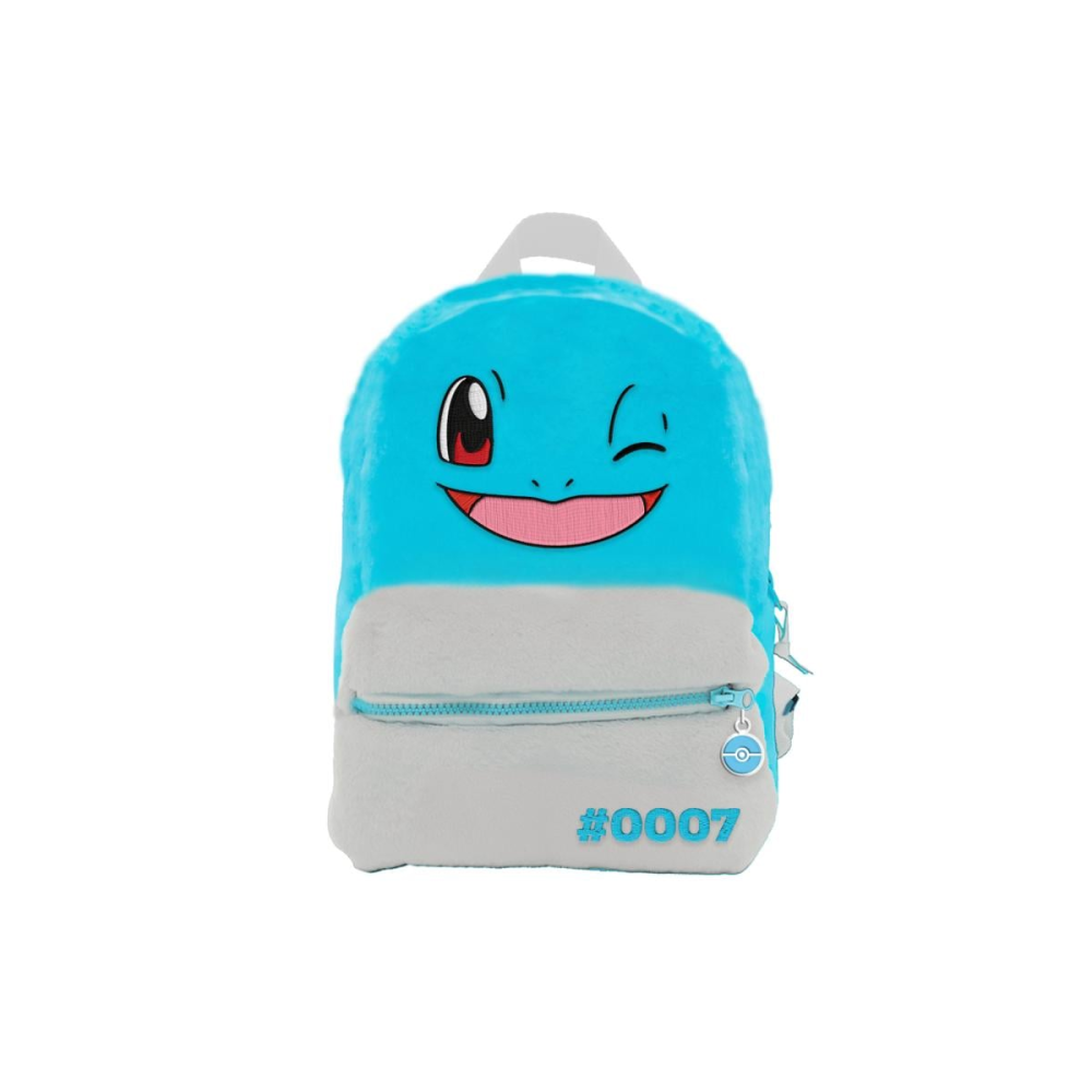 POKEMON - Carapuce - Sac à Dos Fluffy '30x23x12cm'