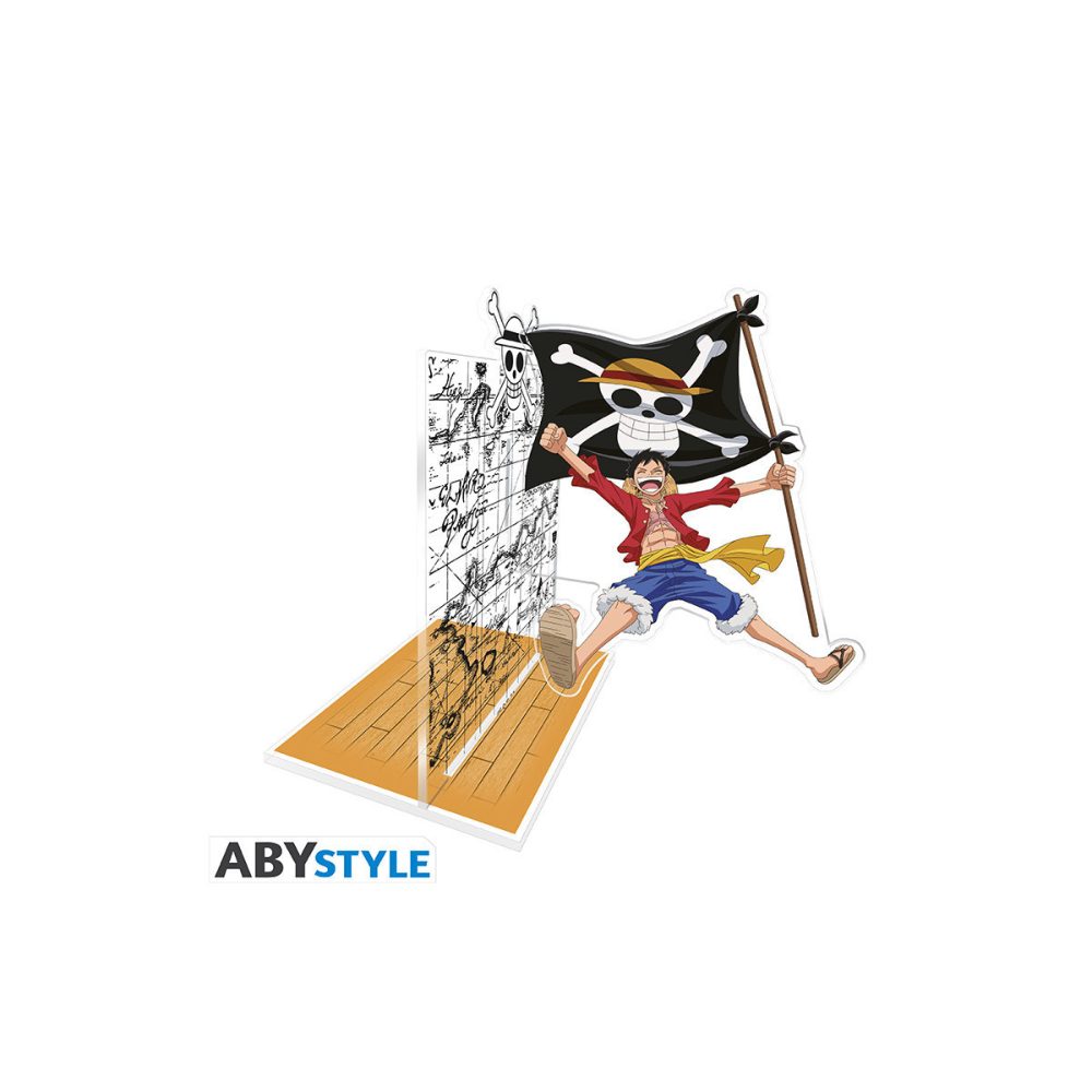 One Piece Acryl Serre Livre Luffy