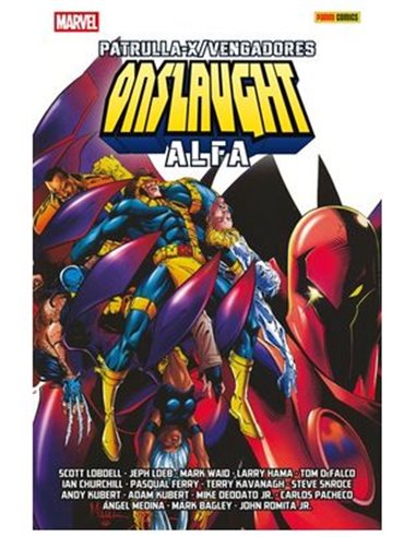 Patrulla-x/vengadores: Onslaught Alfa – Comic