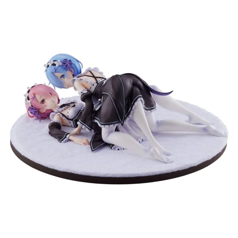 Figurine Re:Zero Starting Life in Another World 1/7 Ram & Rem 9 cm