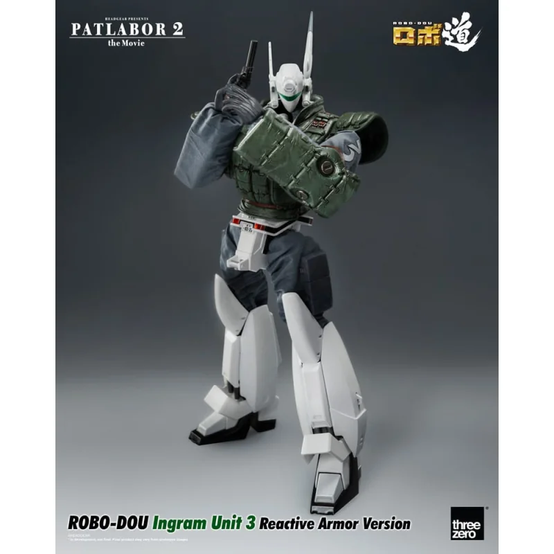Patlabor 2: The Movie figurine Robo-Dou Ingram Unit 3 Reactive Armor Version 23 cm