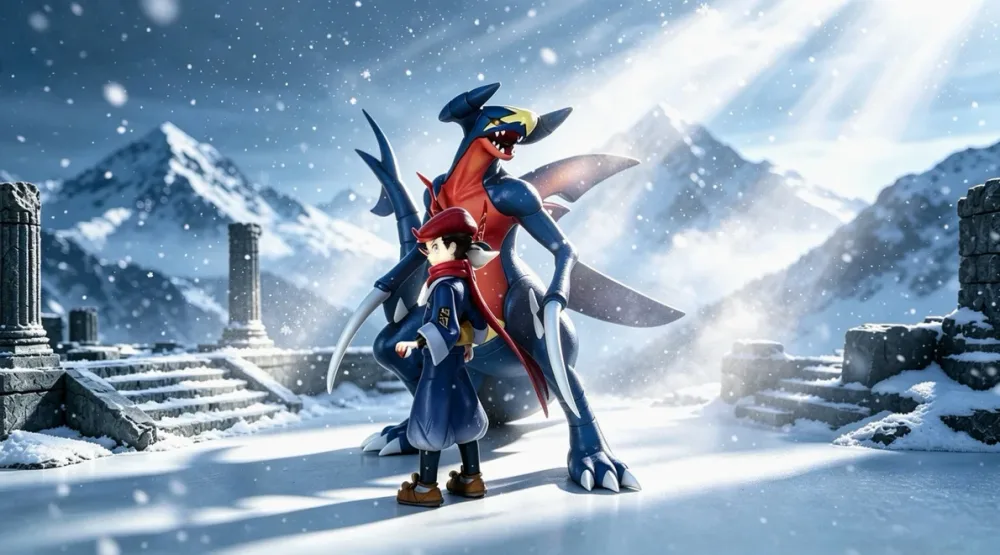 [PREORDER] 1/20 Scale World Figure [JP] – Rei & Cyndaquil & Garchomp