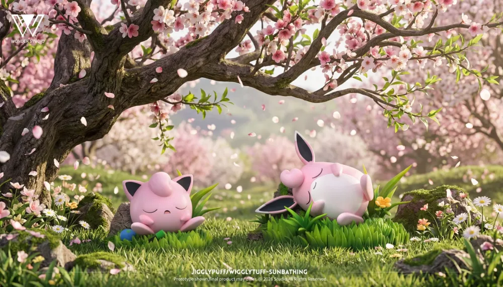 [PREORDER] 1/20 Scale World Figure [WONDER] – Jigglypuff & Wigglytuff & Raichu