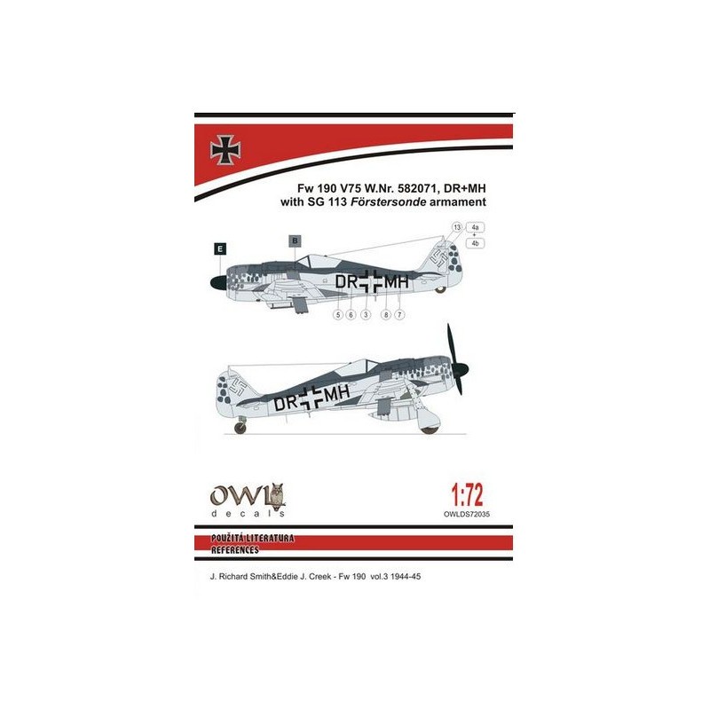 Décal Armement Focke-Wulf Fw-190F-8 SG 113