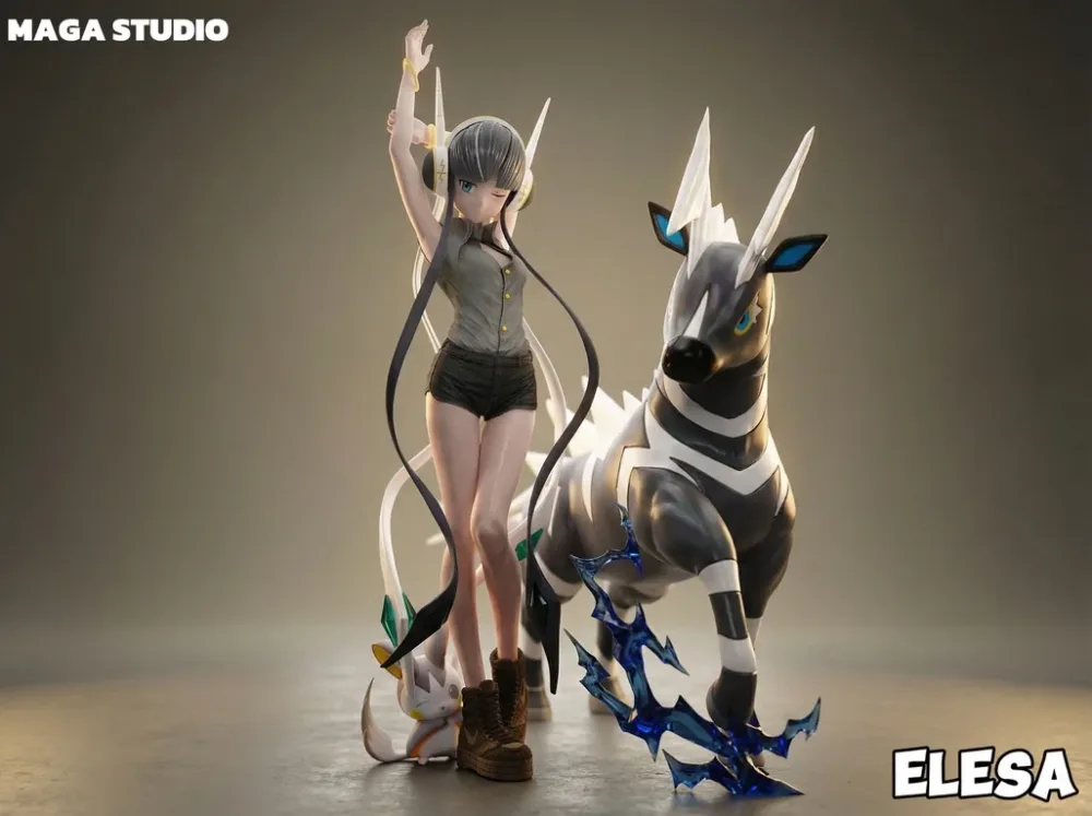 [PREORDER] 1/20 Scale World Figure [MAGA] – Elesa / Zebstrika / Emolga